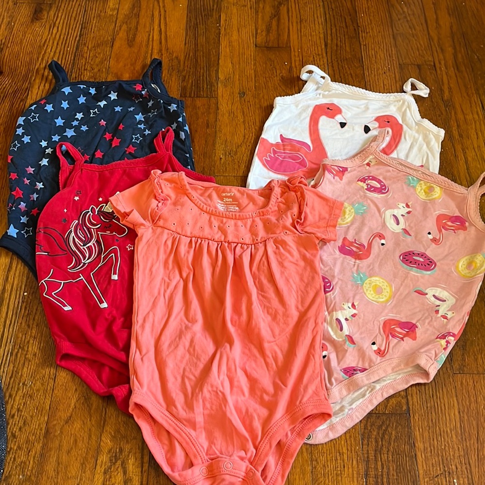 24 month Girl onesies